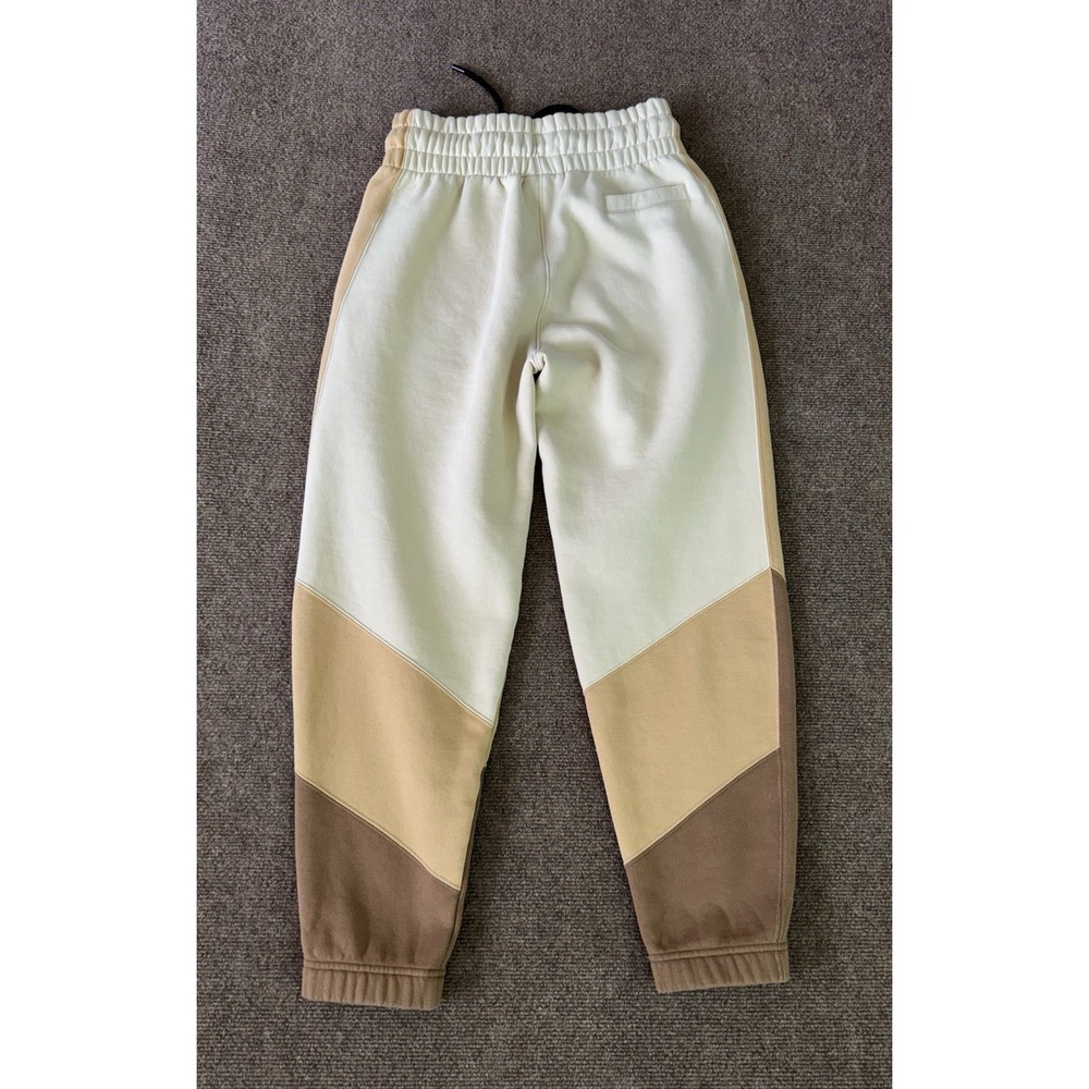 Jordan Women's Fleece Jogger Pants S Team Gold Club Gold CQ6673-783 Zip - Picture 4 of 13